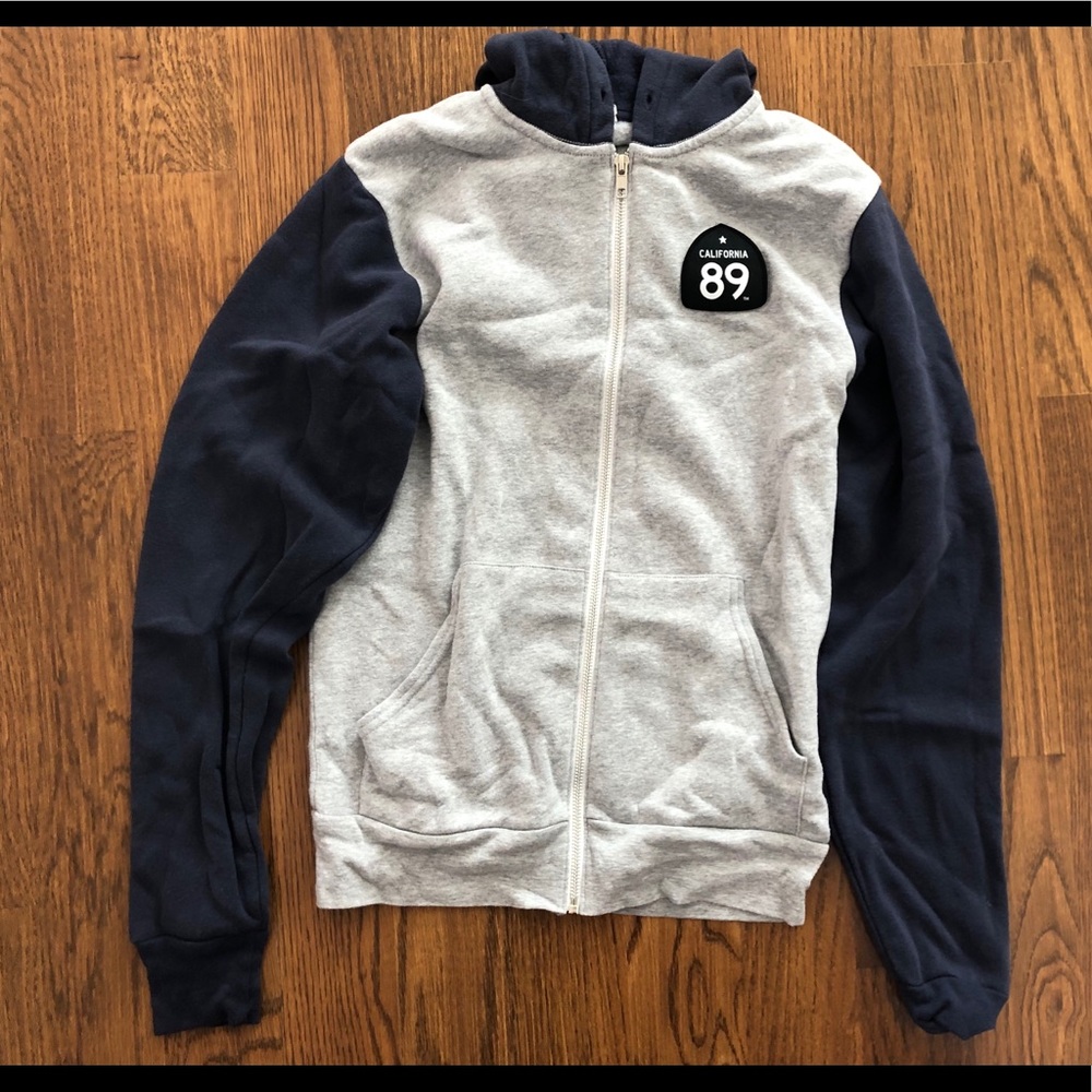 California 89 zip up hoodie